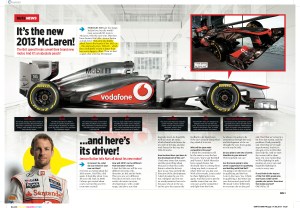2013 McLaren F1 car