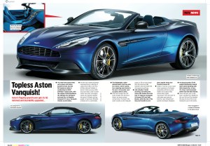 Aston Martin Vanquish convertible
