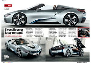 BMW i8 convertible