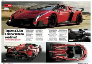 Lamborghini Veneno roadster