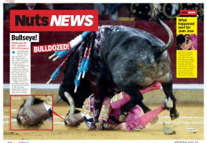 Matador takes it in the eye