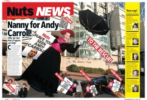 Nanny for Andy Carroll