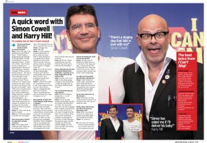 Simon Cowell & Harry Hill