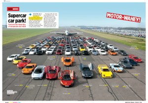 Supercar car park